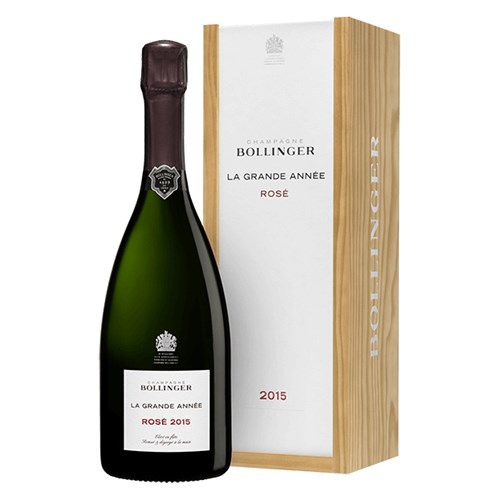 Bollinger La Grande Année Rosé 2015 Vintage Champagne – Refined and Complex